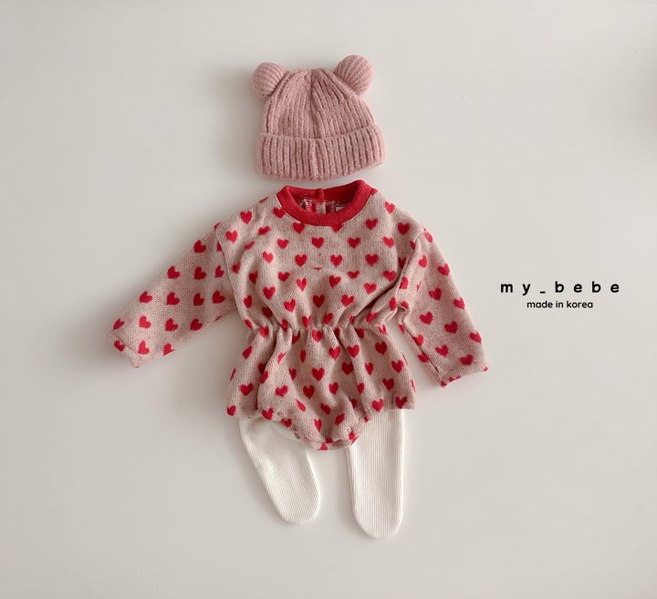 My Bebe - Korean Baby Fashion - #babyboutique - Winter Banded Suit - 5