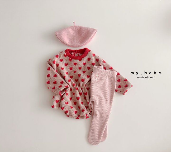 My Bebe - Korean Baby Fashion - #babyboutiqueclothing - Winter Banded Suit - 6