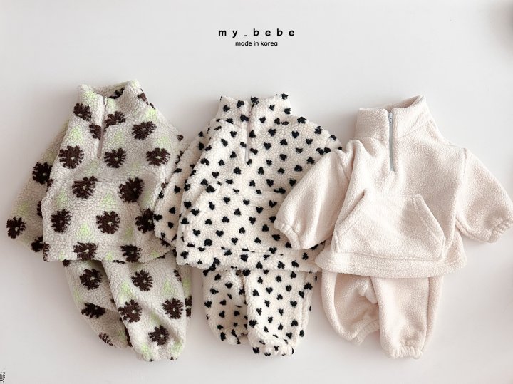 My Bebe - Korean Baby Fashion - #babyboutiqueclothing - Winter Anorak Set - 2