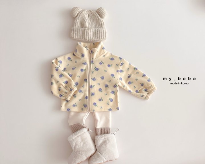My Bebe - Korean Baby Fashion - #babyboutiqueclothing - Fleece Zip-Up - 7