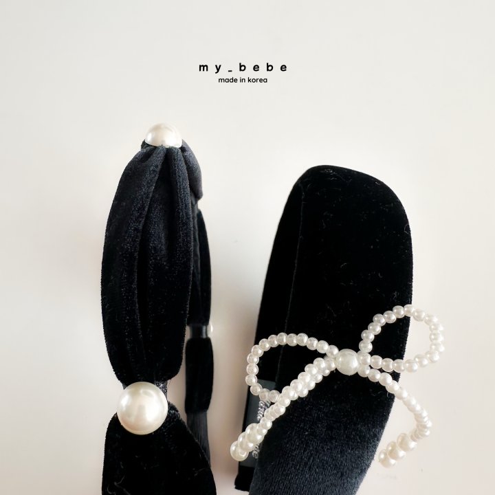 My Bebe - Korean Baby Fashion - #babyclothing - Pearl Headband