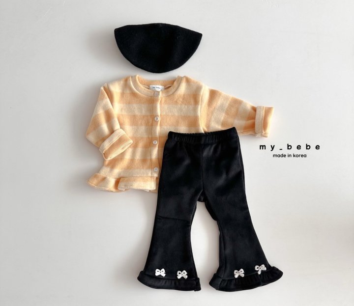 My Bebe - Korean Baby Fashion - #babyfashion - Frill Cardigan - 8