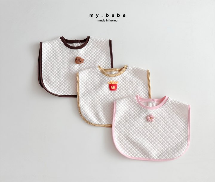 My Bebe - Korean Baby Fashion - #babyfever - Quilted Large Bib