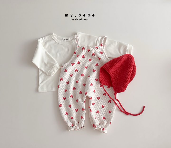 My Bebe - Korean Baby Fashion - #babyfever - Cute String Overalls - 10