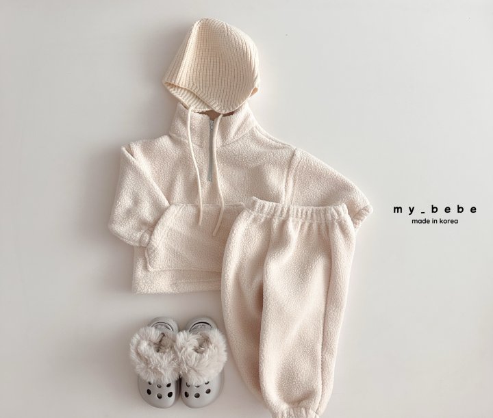 My Bebe - Korean Baby Fashion - #babyfever - Winter Anorak Set - 5