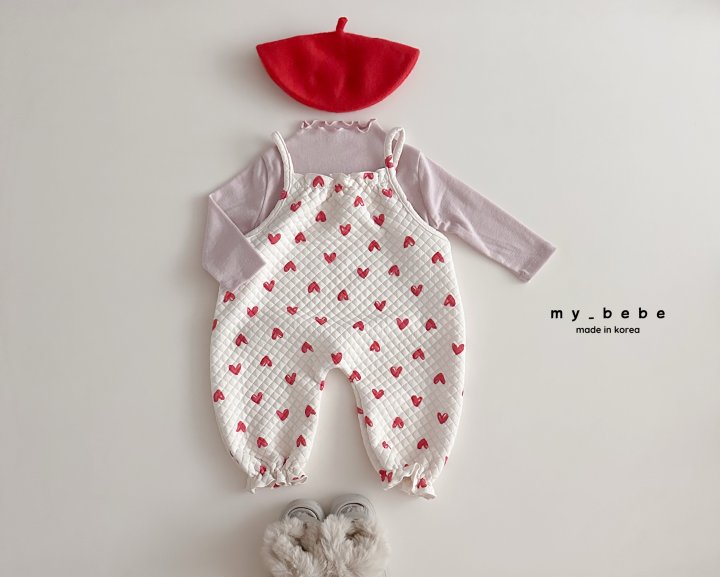 My Bebe - Korean Baby Fashion - #babygirlfashion - Cute String Overalls - 11