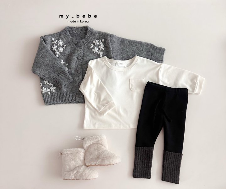 My Bebe - Korean Baby Fashion - #babygirlfashion - Mongle Tee - 6