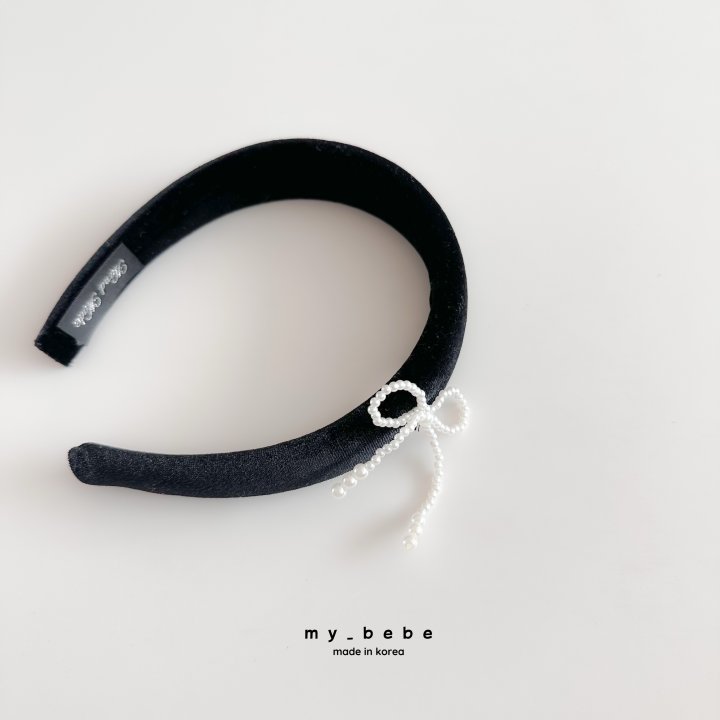 My Bebe - Korean Baby Fashion - #babylifestyle - Pearl Headband - 5
