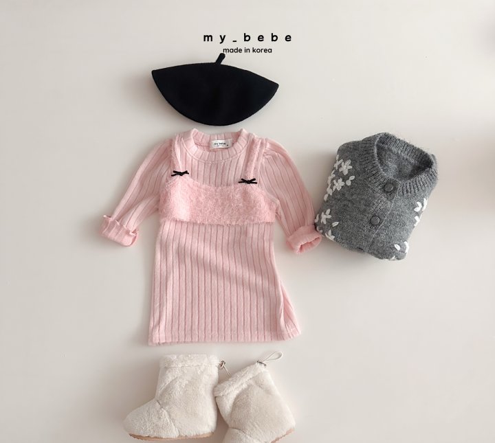 My Bebe - Korean Baby Fashion - #babylifestyle - Bustier One-piece - 5