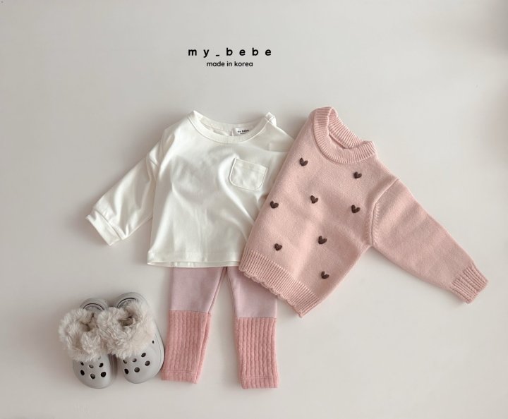 My Bebe - Korean Baby Fashion - #babylifestyle - Mongle Tee - 7