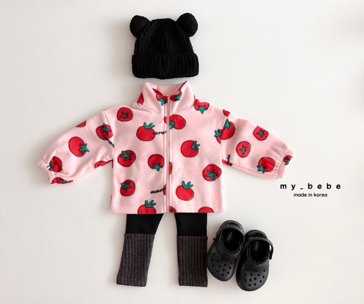 My Bebe - Korean Baby Fashion - #babyootd - Pom Pom Beanie - 12
