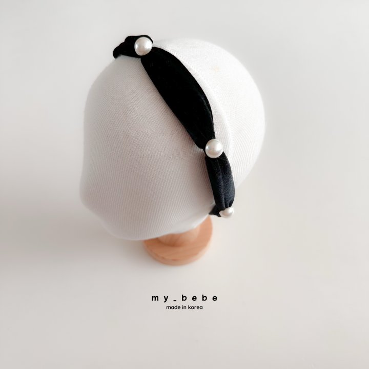 My Bebe - Korean Baby Fashion - #babyootd - Pearl Headband - 7