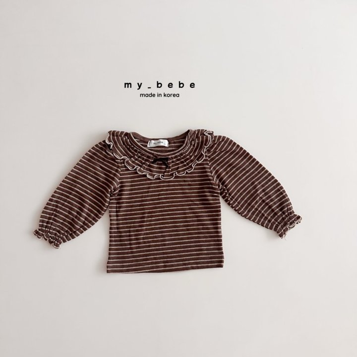 My Bebe - Korean Baby Fashion - #babyootd - Merry Wool Frill Tee - 11