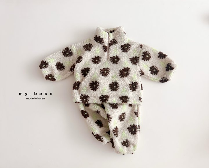 My Bebe - Korean Baby Fashion - #babyoutfit - Winter Anorak Set - 11