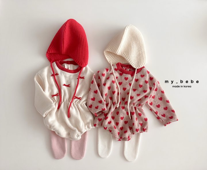 My Bebe - Korean Baby Fashion - #babywear - Brushed Foot Cover Leggings - 9