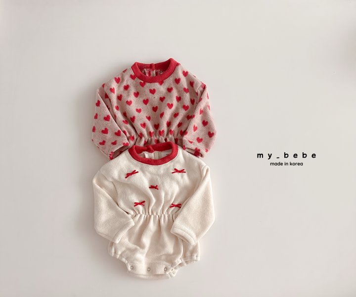 My Bebe - Korean Baby Fashion - #babywear - Winter Banded Suit