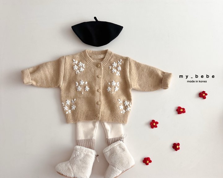 My Bebe - Korean Baby Fashion - #babywear - Angora String Sleeves Leggings - 7