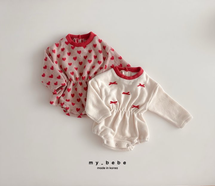 My Bebe - Korean Baby Fashion - #onlinebabyboutique - Winter Banded Suit - 2