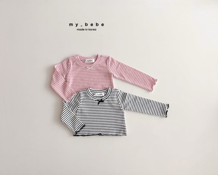 My Bebe - Korean Baby Fashion - #smilingbaby - Lover Crop Tee
