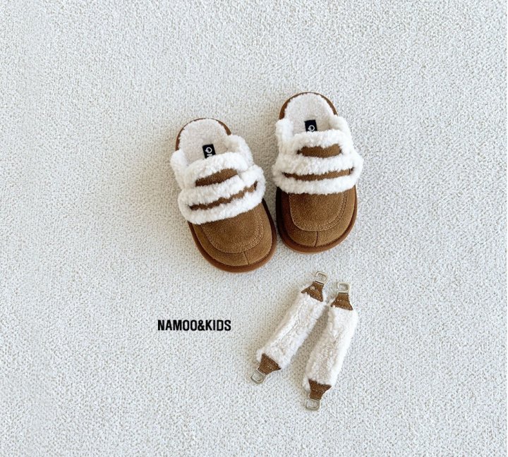 Namoo & Kids - Korean Children Fashion - #Kfashion4kids - Hot Bun Ugg Slippers - 7