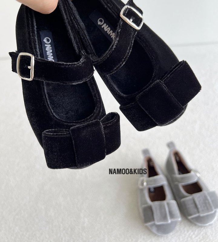 Namoo & Kids - Korean Children Fashion - #childofig - Jena Velvet Mary Jane