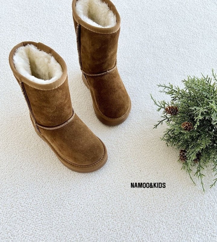 Namoo & Kids - Korean Children Fashion - #designkidswear - Soboru Ugg Boots - 8
