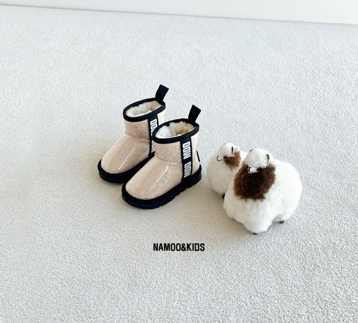 Namoo & Kids - Korean Children Fashion - #designkidswear - Winter Transparent Ugg Boots (Short) - 7