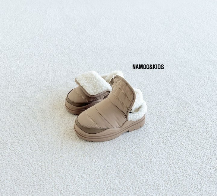 Namoo & Kids - Korean Children Fashion - #designkidswear - Chestnut Padding Mules Slip-on (Detachable Band) - 6
