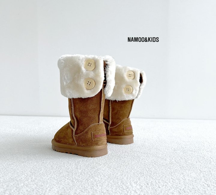Namoo & Kids - Korean Children Fashion - #discoveringself - Peanut Long Ugg Boots - 10