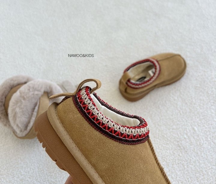 Namoo & Kids - Korean Children Fashion - #discoveringself - Stitch Ugg Slip-on - 2