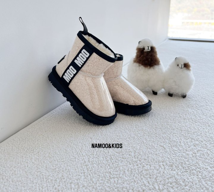 Namoo & Kids - Korean Children Fashion - #fashionkids - Winter Transparent Ugg Boots (Short) - 9