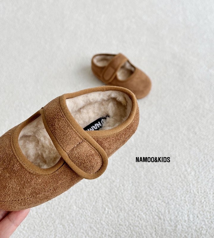 Namoo & Kids - Korean Children Fashion - #kidsshorts - Waffle Ugg Mule Mary Jane - 5