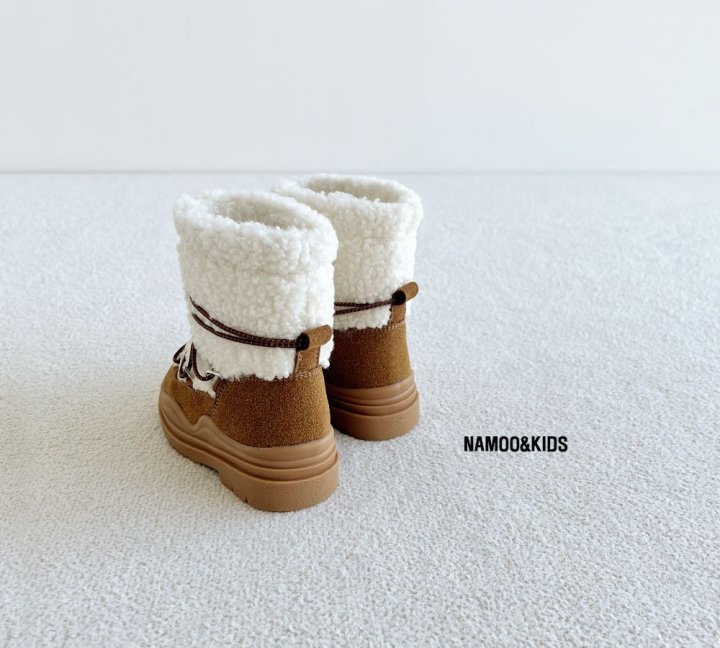 Namoo & Kids - Korean Children Fashion - #kidsstore - Kkomi Fleece Ugg Boots - 7