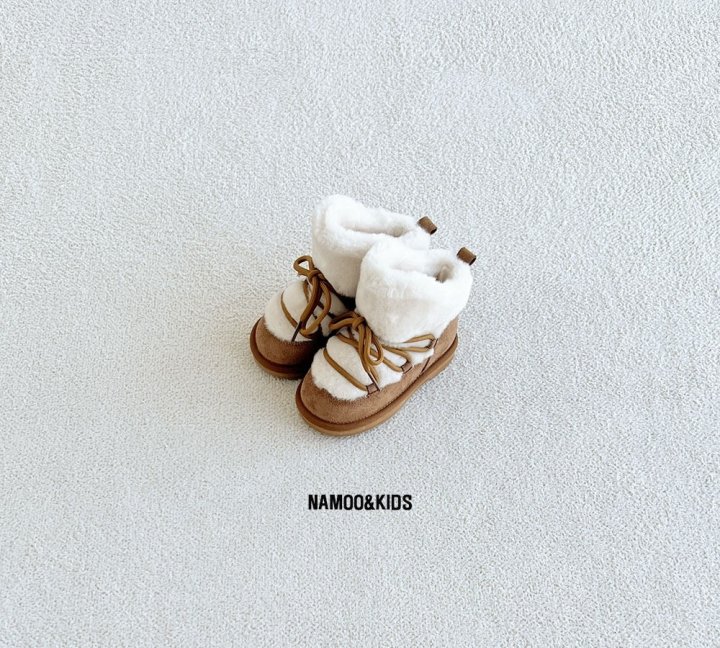 Namoo & Kids - Korean Children Fashion - #kidzfashiontrend - Walnut Ugg Boots - 9