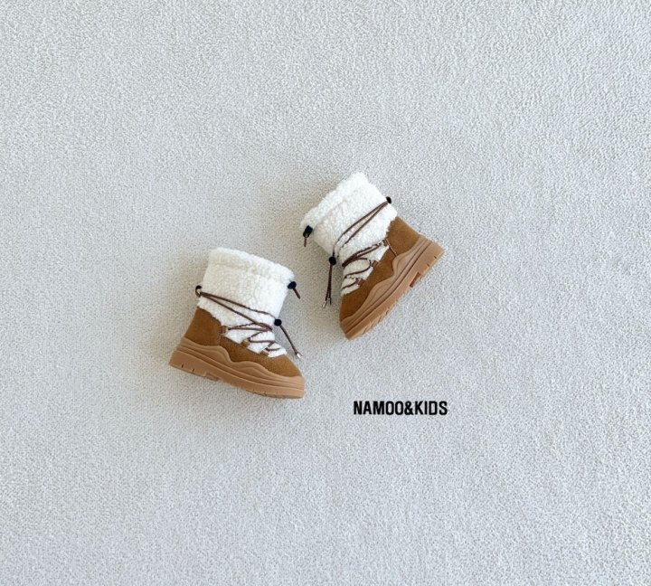 Namoo & Kids - Korean Children Fashion - #kidzfashiontrend - Kkomi Fleece Ugg Boots - 8