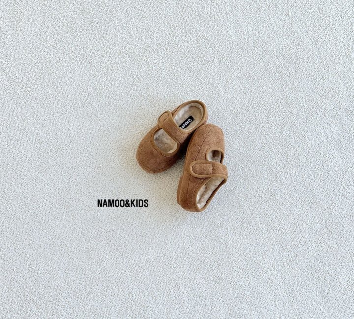 Namoo & Kids - Korean Children Fashion - #kidzfashiontrend - Waffle Ugg Mule Mary Jane - 7