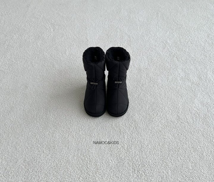 Namoo & Kids - Korean Children Fashion - #kidsstore - Cream Padding Boots - 4