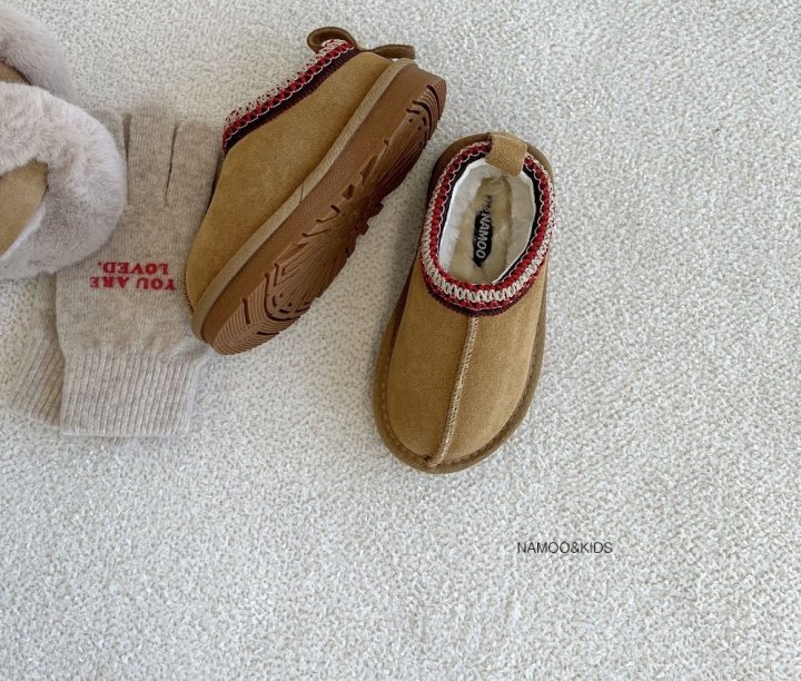 Namoo & Kids - Korean Children Fashion - #kidzfashiontrend - Stitch Ugg Slip-on - 6