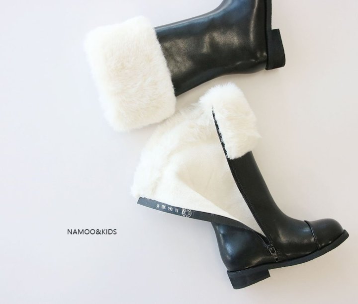 Namoo & Kids - Korean Children Fashion - #littlefashionista - Kelly Mink Boots - 5