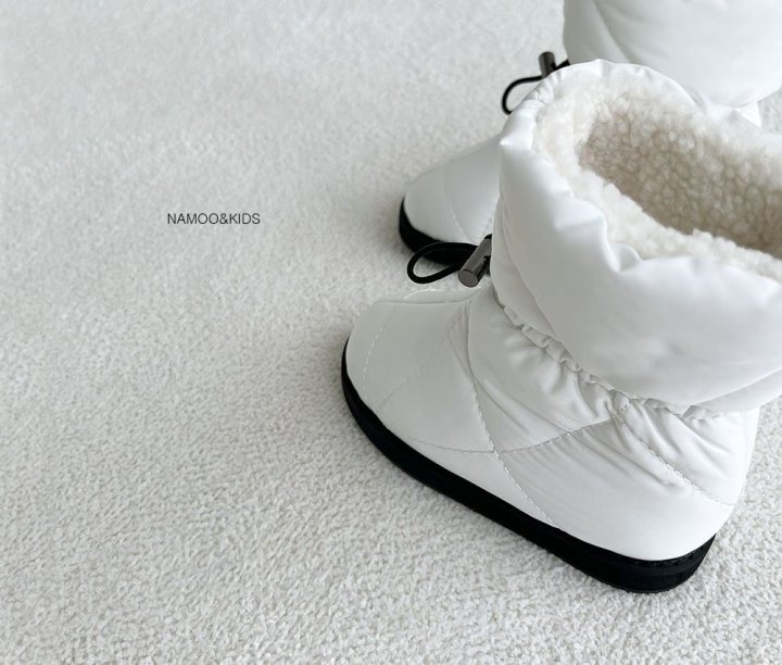 Namoo & Kids - Korean Children Fashion - #magicofchildhood - Cream Padding Boots - 7