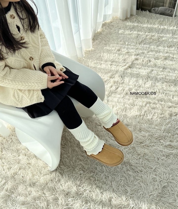 Namoo & Kids - Korean Children Fashion - #magicofchildhood - Stitch Ugg Slip-on - 9