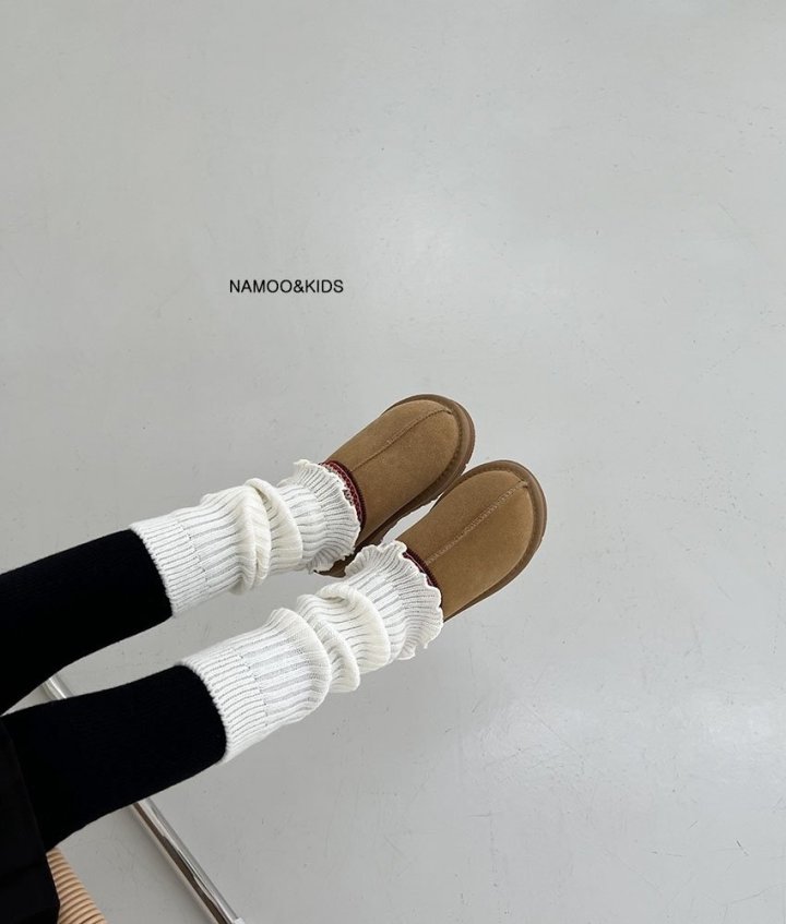 Namoo & Kids - Korean Children Fashion - #minifashionista - Stitch Ugg Slip-on - 10