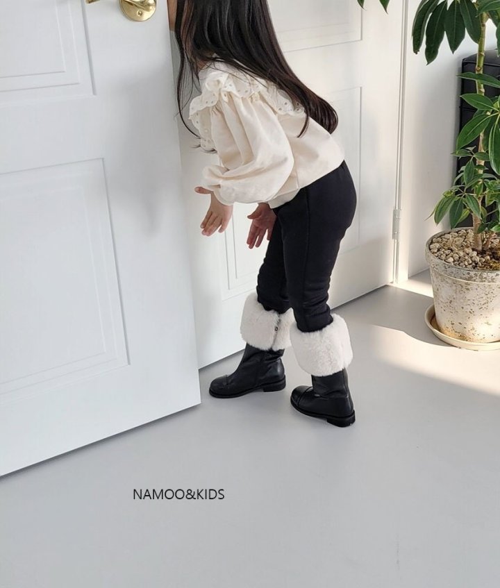 Namoo & Kids - Korean Children Fashion - #prettylittlegirls - Kelly Mink Boots - 8
