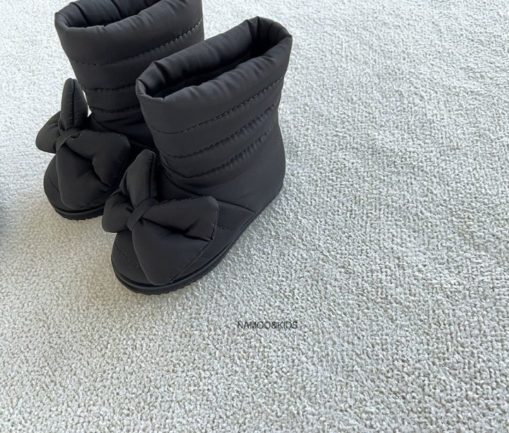 Namoo & Kids - Korean Children Fashion - #prettylittlegirls - Rico Ribbon Padding Boots