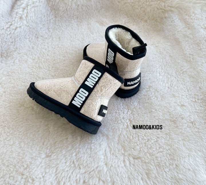 Namoo & Kids - Korean Children Fashion - #toddlerclothing - Winter Transparent Ugg Boots (Short) - 4
