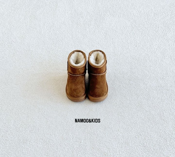 Namoo & Kids - Korean Children Fashion - #stylishchildhood - White Bread Ugg Boots (Short) - 2