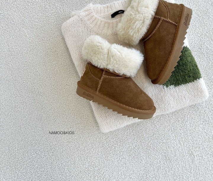 Namoo & Kids - Korean Children Fashion - #todddlerfashion - Soboru Ugg Boots - 3