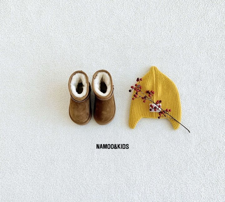 Namoo & Kids - Korean Children Fashion - #toddlerclothing - White Bread Ugg Boots (Short)