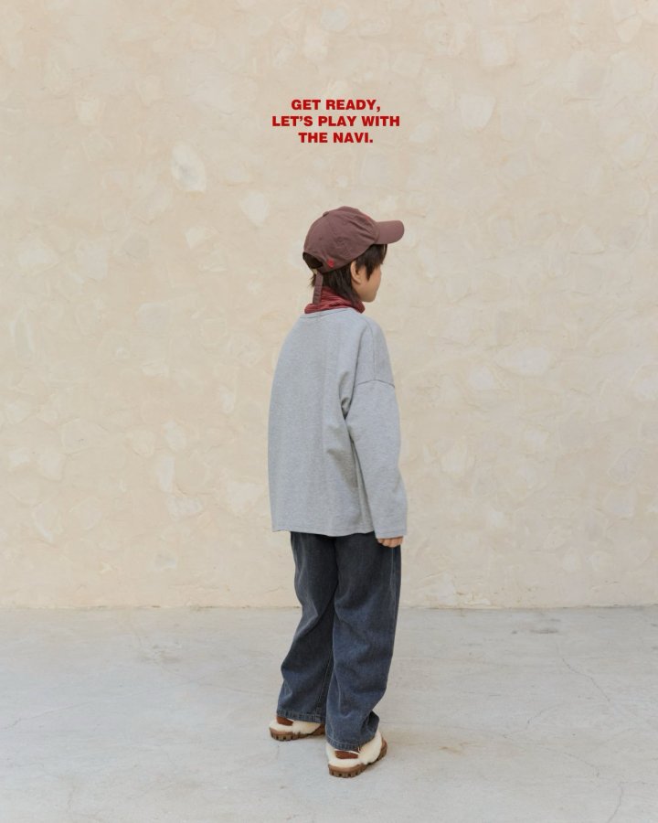 Navi - Korean Children Fashion - #Kfashion4kids - To The Dark Denim Pants - 3