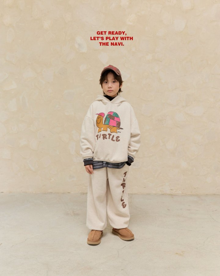 Navi - Korean Children Fashion - #childofig - Turtle Hoodie Tee - 9